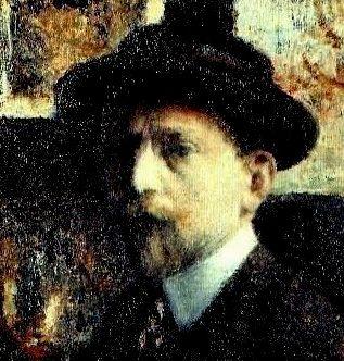 Portrait of Georges Lemmen: Self-portrait